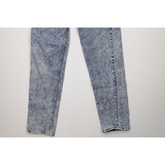 Vtg 80s Levis 550 Orange Tab Mens 32x36 Acid Wash Relaxed Tapered Leg Jeans USA - Picture 4 of 15